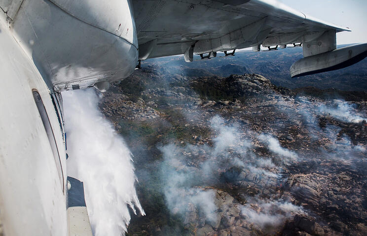 Russian jets protect dozens Portugese settlements from wildfire