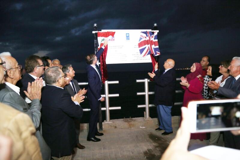 Old Saida Waterfront: From No Light to Solar Light