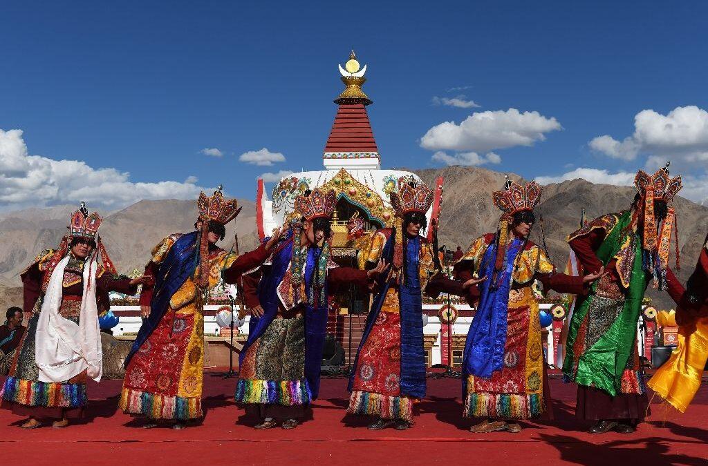 Thousands flock to Indian Himalayas for rare Buddhist festival