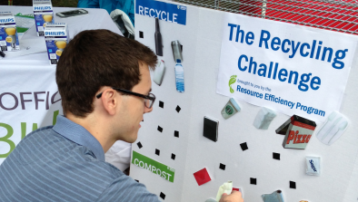 What are recycling contests changing?