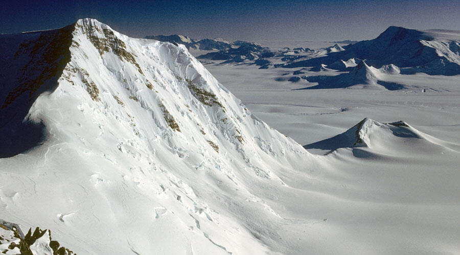 Fossiles d’océan trouvés dans les montagnes Transantarctique