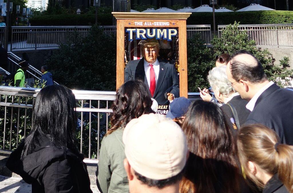 Trump fortune-telling Zoltar doll provokes New York