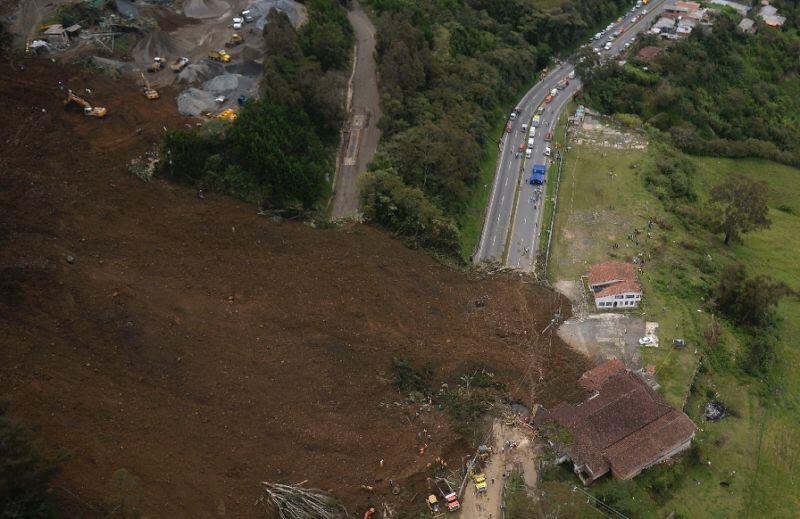 Colombia landslide kills at least six