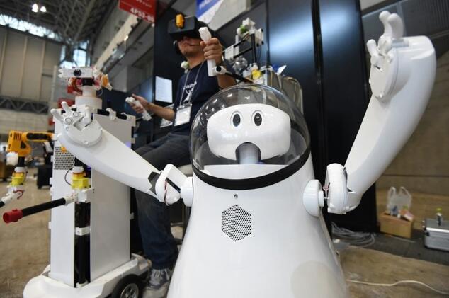 Robots galore as Asia’s biggest tech fair opens near Tokyo