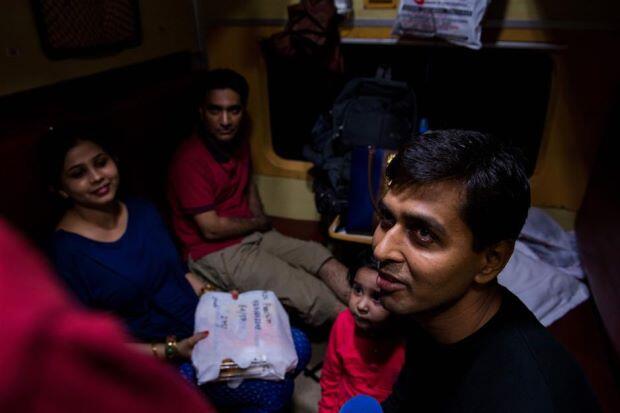 Food delivery apps spice up Indian train journeys