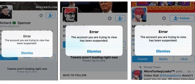 Twitter suspends alt-right figureheads