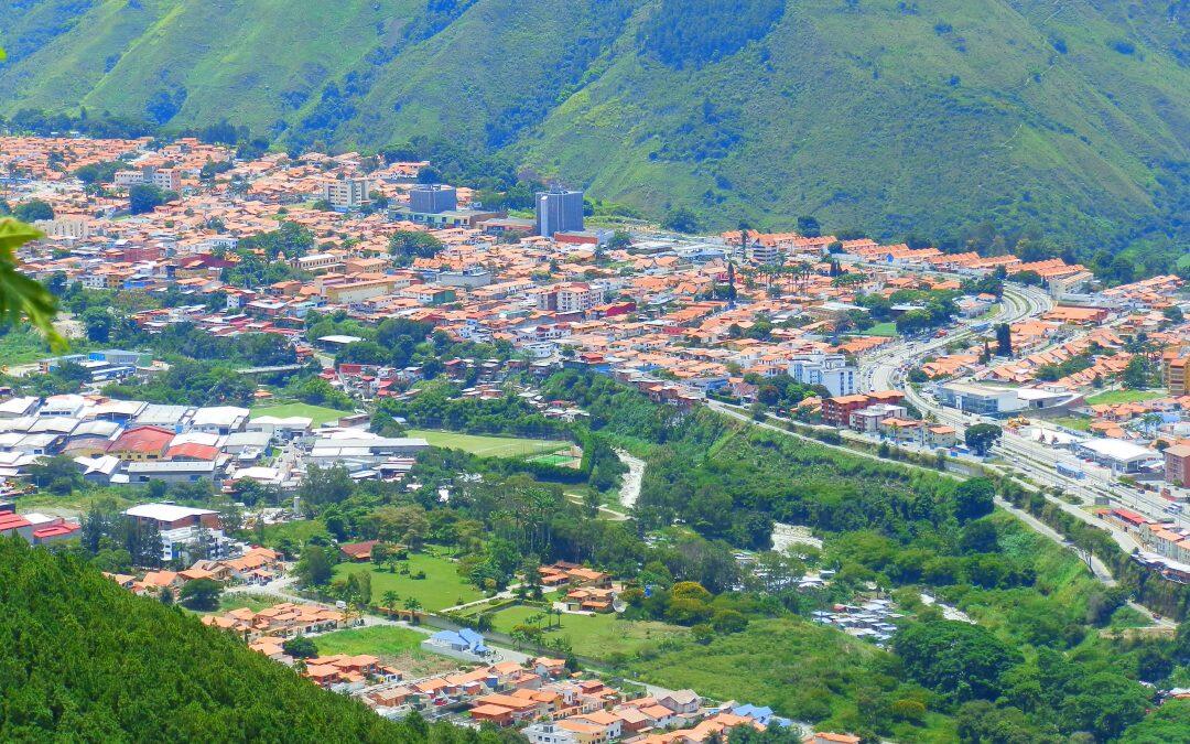 La ciudad de Mérida (Venezuela).