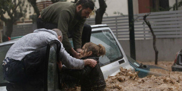 Floods In Italy And Greece Kill Three