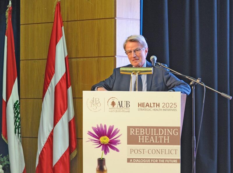 International Forum at AUB on rebuilding health post conflict