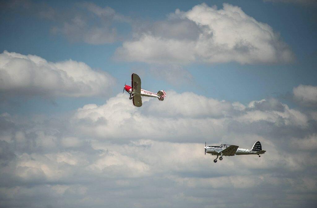 Thrills and spills as vintage biplanes complete Africa odyssey