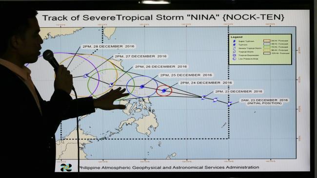 Millions in path of Christmas Day typhoon in the Philippines