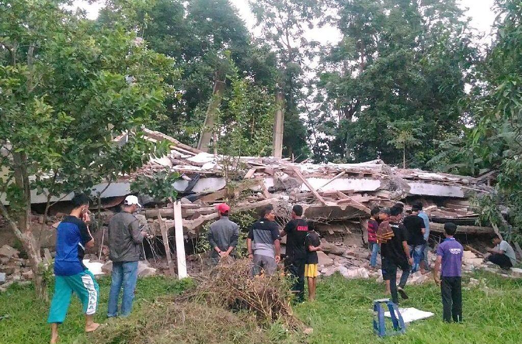 Indonesian quake…