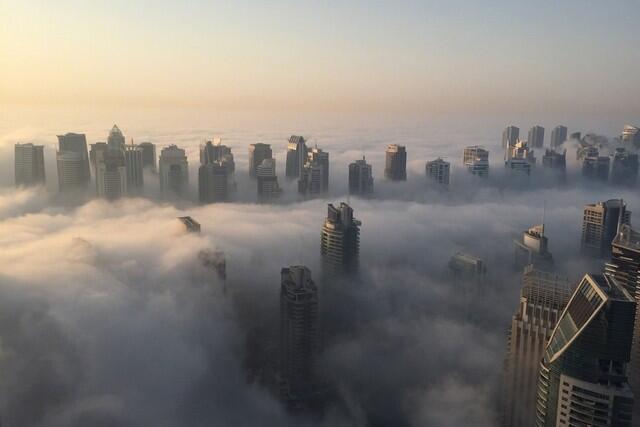 Fog delays flights in UAE