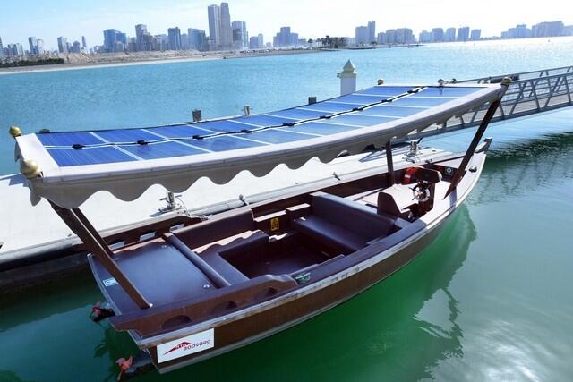 Middle East’s first solar-powered abra ferries passengers in Dubai