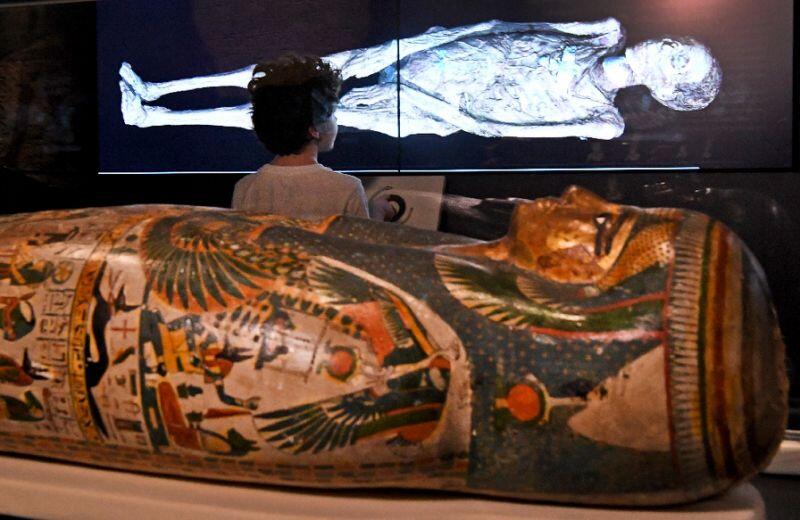 Egyptian mummies virtually unwrapped in Australia