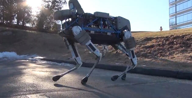 El robot-perro reaparece y vuelve a asombrar al mundo