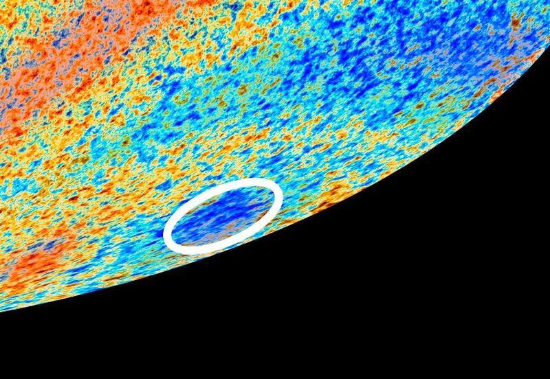 Anomalie de « Spot froid » des milliards d’années de lumière – « a été causée par une collision avec un autre univers »