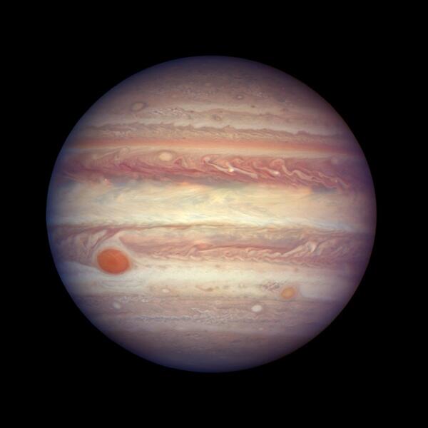 Jupiter est assis pour un superbe portrait de Hubble