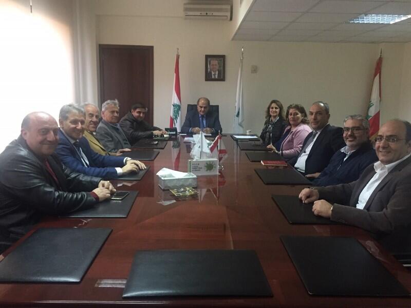 Minister of Environment in a meeting with the campaign to protect the Litani Basin: to implement the plan to combat pollution, loans and grants and control and prevention of infringements