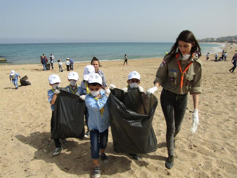 Saida Municipalité, les ONG ont participé à la campagne Big Blue