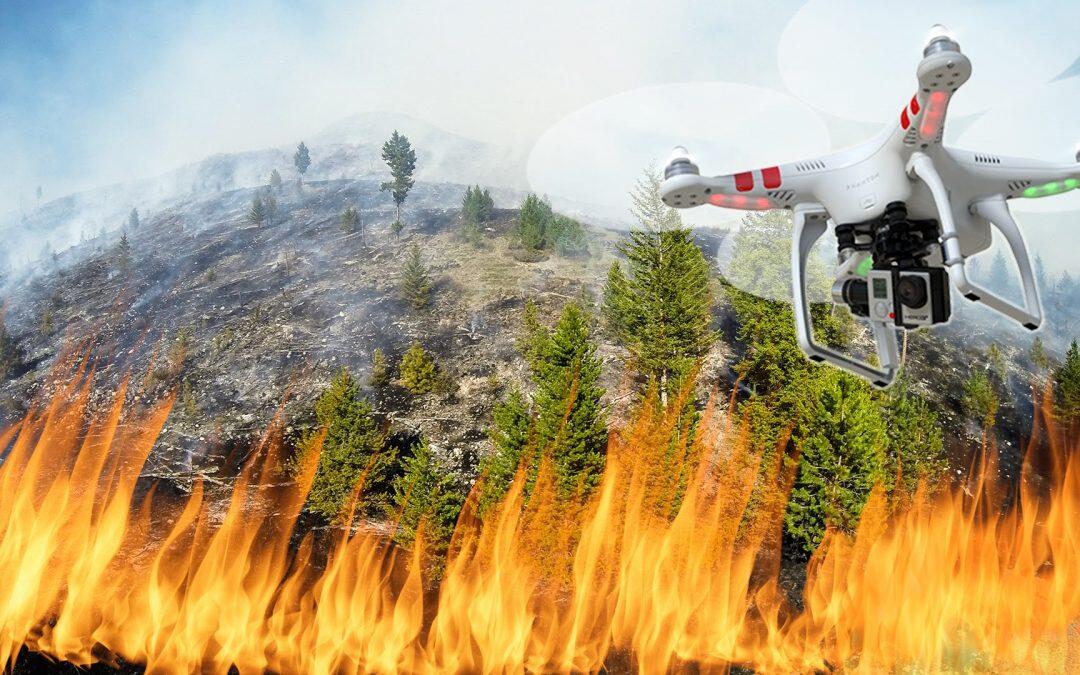 Drone amigo de los bomberos