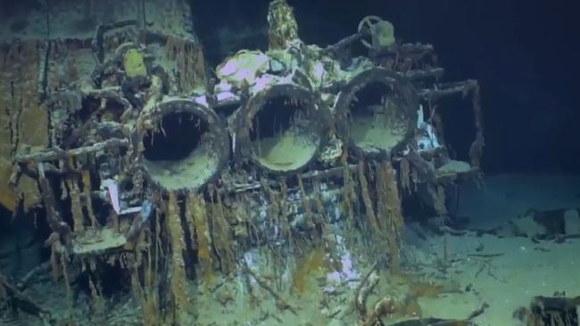 Le navire de guerre italien Sunken WWII exploré pour la première fois par le cofondateur de Microsoft