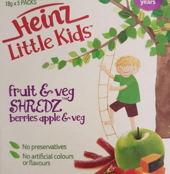 Heinz in court over ‘healthy’ toddlers’ snack Shredz