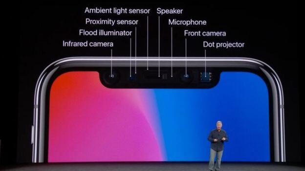 Apple iPhone X adopts facial recognition and OLED screen