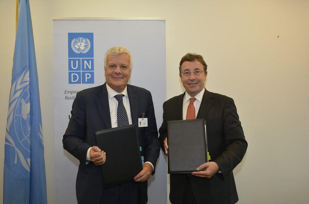 UNDP and Italy sign agreement to support Italian G7 commitments and UN reform