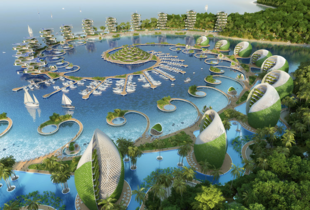 Vincent Callebaut Enveloppe Eco-Tourism Inspired Shell-Inspired Resort aux Philippines