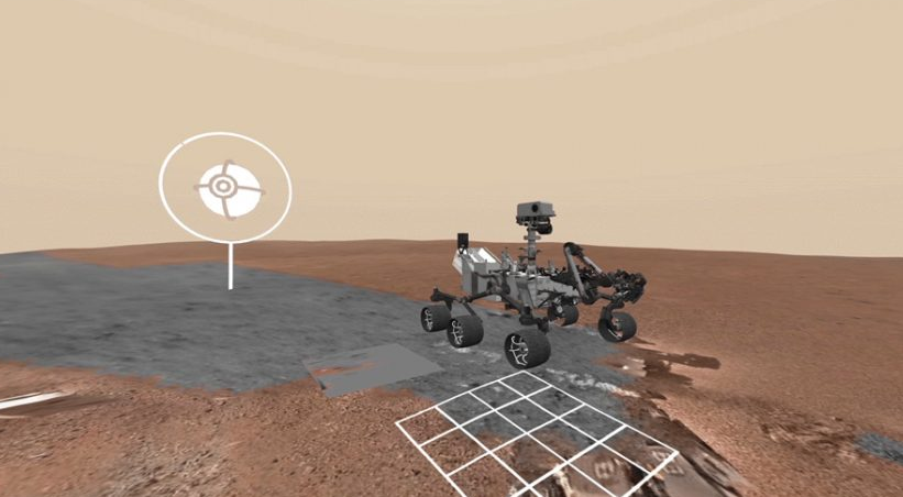 La NASA et Google permettent de marcher sur Mars avec le rover Curiosity