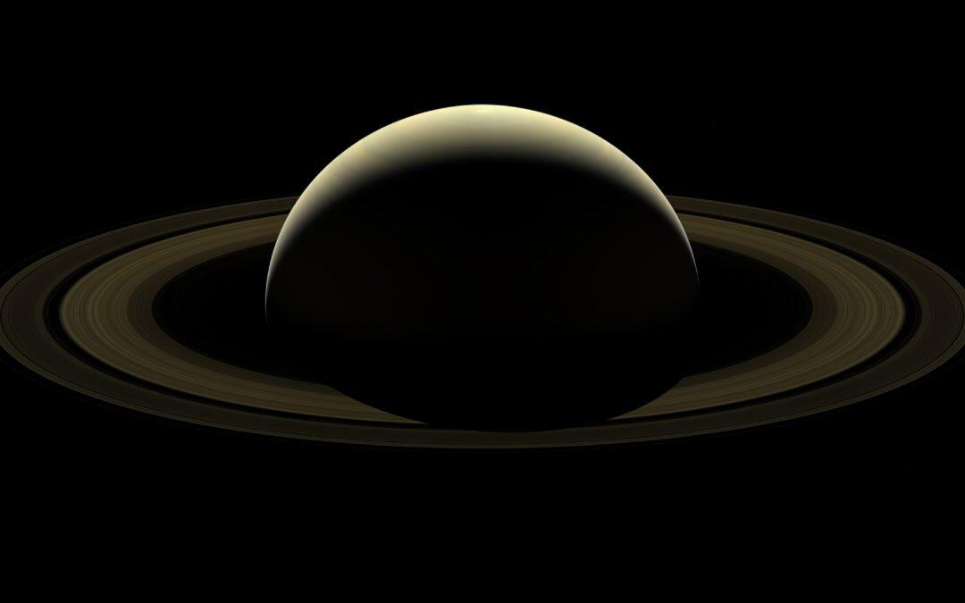 L’adieu de Cassini à Saturne