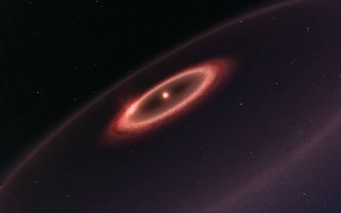 ALMA descubre polvo frío alrededor de la estrella más cercana