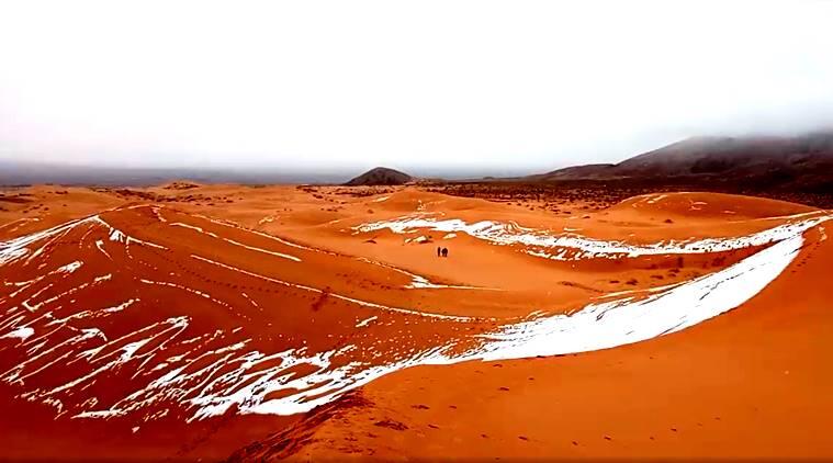 Snowfall in the Sahara Desert: The world’s hottest desert briefly turned into a winter wonderland