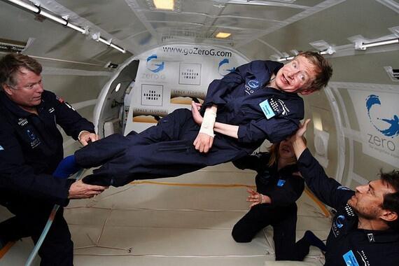 El sueño no cumplido de Hawking fue viajar al espacio