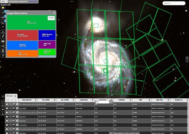 Explora el cosmos con ESASky