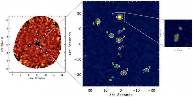 Investigadores del IAC participan en el descubrimiento de cúmulos galácticos en el universo primigenio