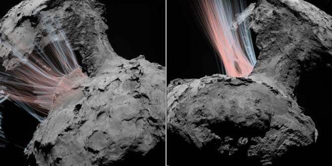 OSIRIS se adentra en la atmósfera del cometa 67P