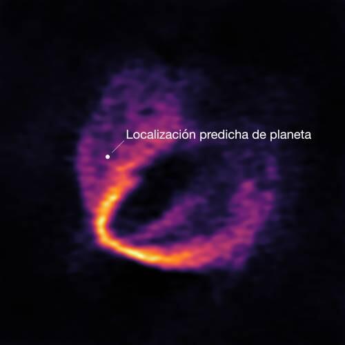 Descubren un trío de planetas jóvenes alrededor de una estrella recién nacida