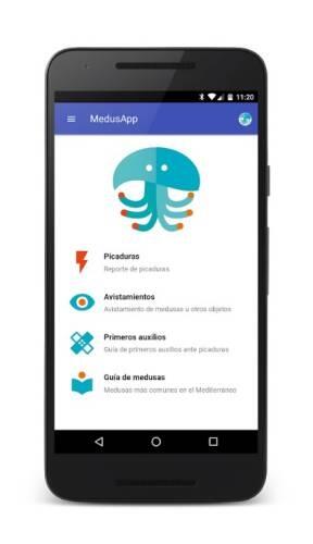 Una nueva app permite advertir en tiempo real de la presencia de medusas y hacer un seguimiento de las picaduras más graves