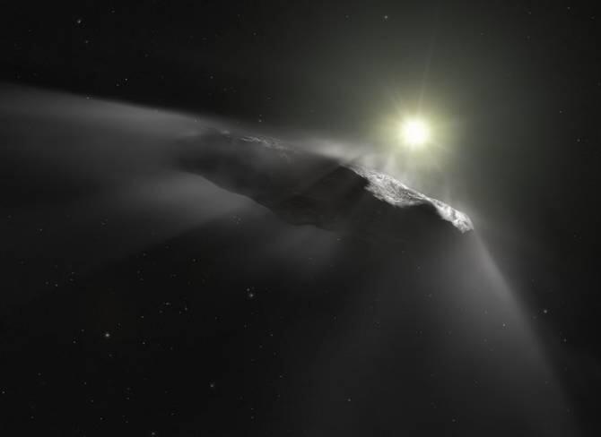 Nuevos resultados indican que el nómada interestelar `Oumuamua es un cometa