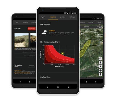 Una aplicación predice la propagación y comportamiento de los frentes de incendios forestales