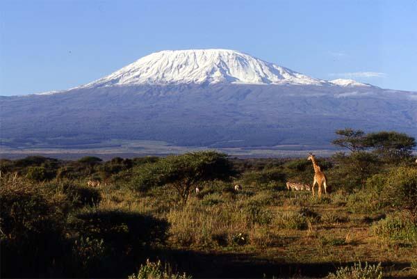 El kilimanjaro es la montaña mas alta