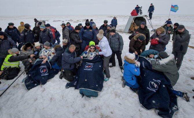 El astronauta de la ESA Alexander Gerst regresa a la Tierra… por segunda vez