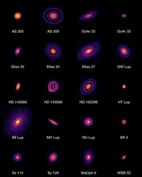 Una visión sin precedentes del nacimiento de planetas