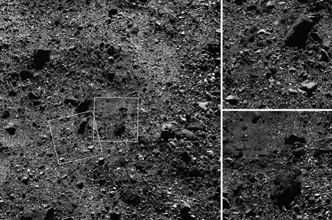 Primeras observaciones del primitivo y cercano asteroide Bennu