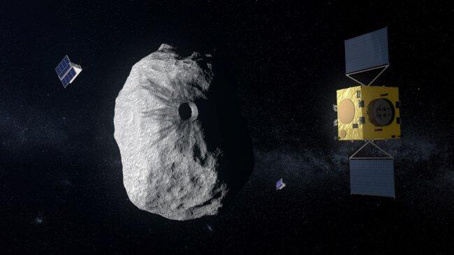 El Gran Telescopio Canarias observará el asteroide Didymos, objetivo principal de la misión espacial Hera de la ESA