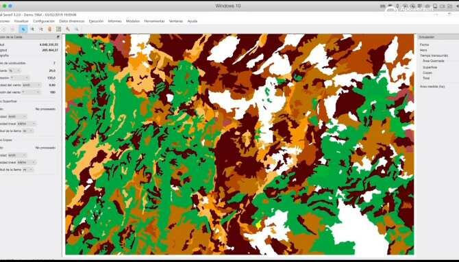 Diseñan un programa informático para calcular el impacto económico de los incendios forestales