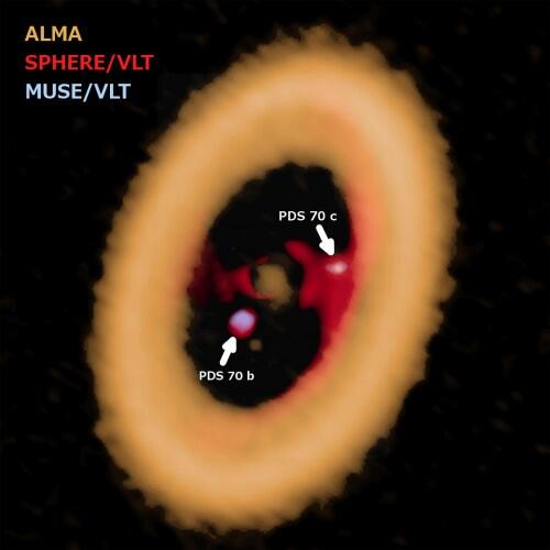 Observan por primera vez un disco circumplanetario a 370 años luz de la Tierra