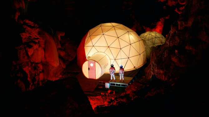 Primera permanencia en el análogo de Marte de Astroland